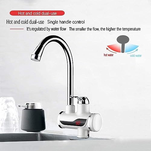 DRUMSTONE (𝟏𝟓 𝐘𝐄𝐀𝐑𝐒 𝐖𝐀𝐑𝐑𝐀𝐍𝐓𝐘) Instant Tap Water Heater/Geyser for Kitchen, Bathroom, Office, Restaurants, Labs, Clinics, Saloon, LED Electric Head Water Heaters Body and Butt - Image 5