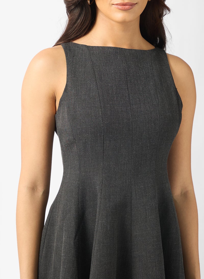 فيرو مودا فستان قصير بيبلوم بيستي - Image 3