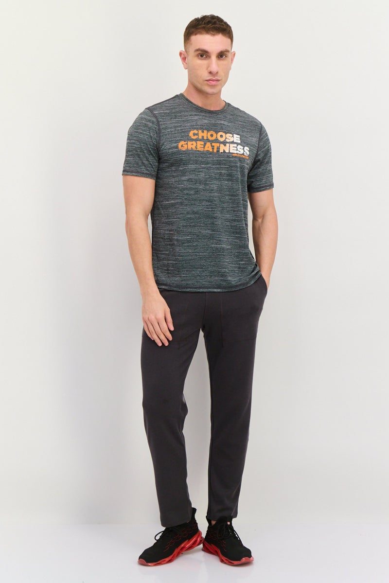 SKECHERS Men Sportswear Fit Short Sleeve Outdoor T-Shirt, Grey - Image 4