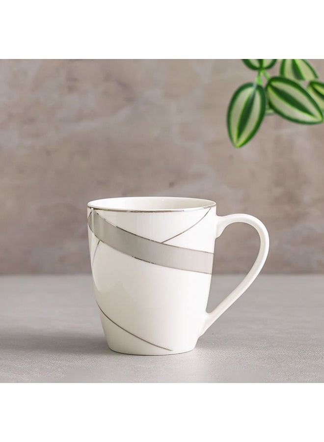 DANUBE HOME Eleganza New Bone China Mug – Premium Lightweight Coffee & Tea Cup, Elegant Durable Drinkware, Microwave & Dishwasher Safe, Perfect for Home, Office & Gifting - 360ml - Image 1