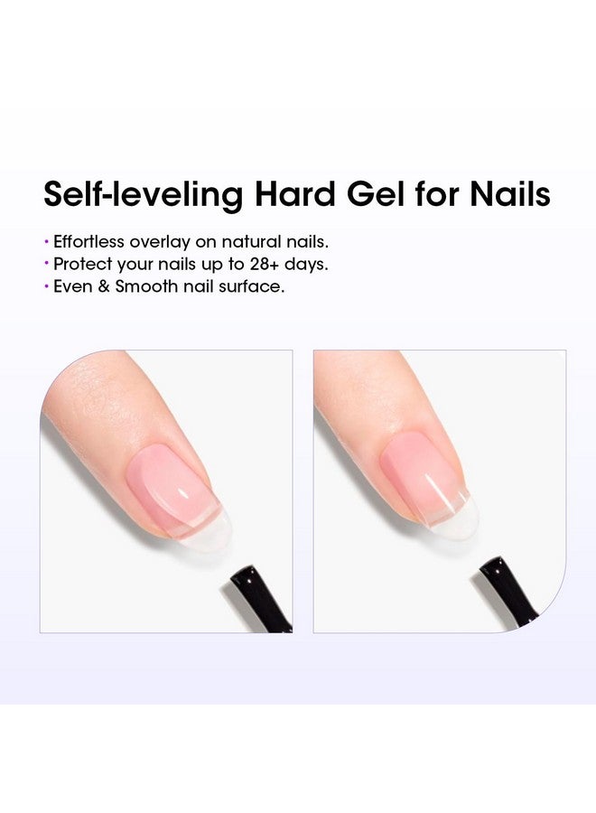 Gellen 100Ml Builder Gel For Nails, Clear Gel Builder For Nails Strengthener Gel Color Hard Gel Nail Builder, Nail Apex Building Gel Soak Off Long Lasting U V Gel - Image 2