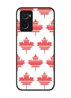 Stylizedd Rugged Black edge case for Oppo A96 4G/A36/A76 Slim fit Soft Case Flexible Rubber Edges Anti Drop TPU Gel Thin Cover - Maple Mitten  - Image 1