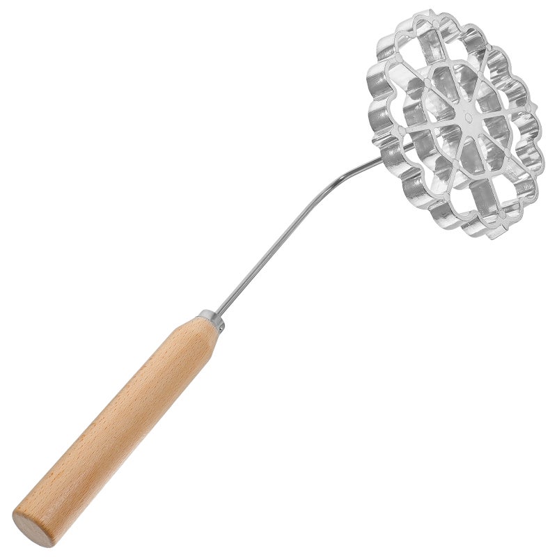Household Handle Spoon Kitchen Frying Snack Spoon Non-stick Stainless Steel Spoon - Image 1