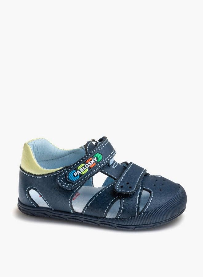 Pablosky Boys' Strap Sandals with Hook and Loop Closure - Image 1
