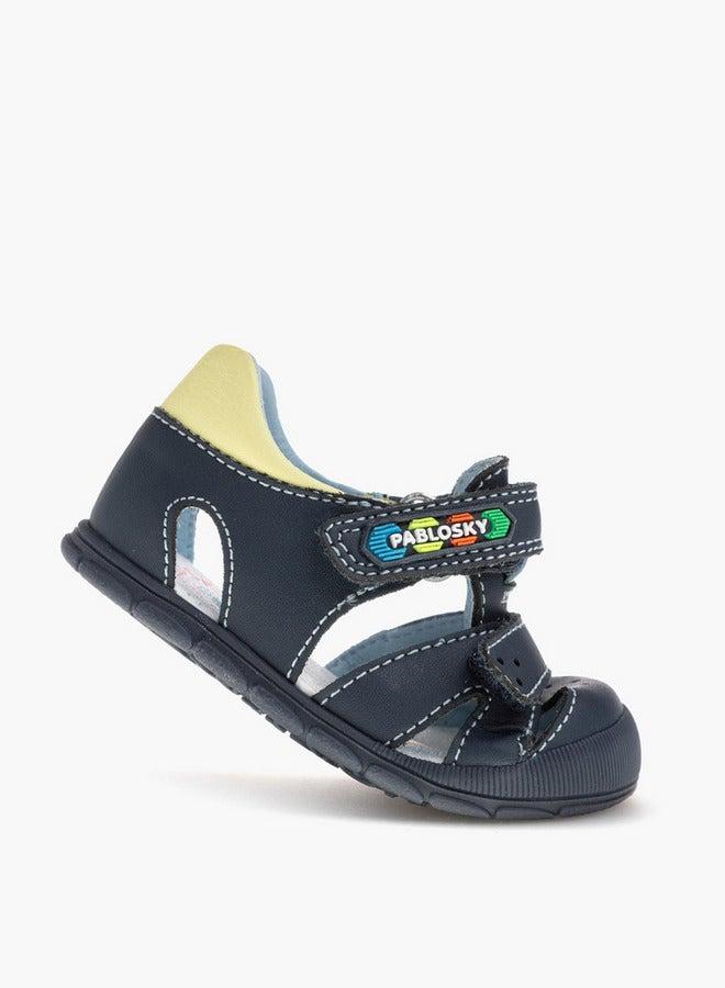 Pablosky Boys' Strap Sandals with Hook and Loop Closure - Image 5