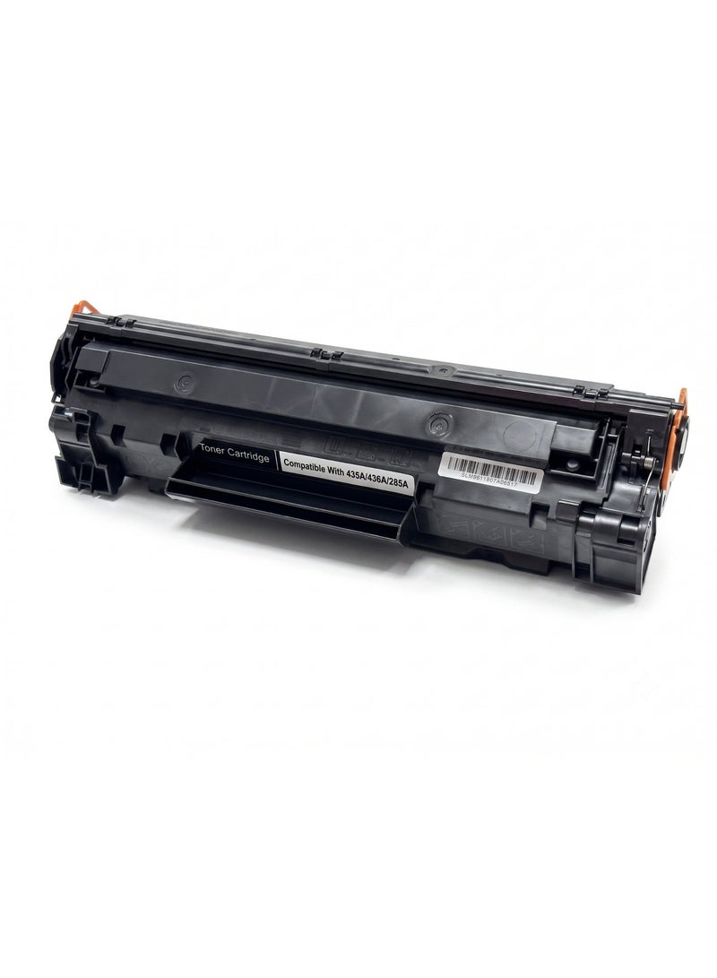 طباعة الذهب Gold Print Premium Toner Cartridge CB435A, CB436A, CE285A Black, Compatible For HP LaserJet P1005, P1006, P1100, P1102, P1102W,  P1104, P1104W, P1106, P1106W, P1107, P1107W, P1108, P1108W, P1109, P1109W, M1132, M1210, M1212nf, M1213nf, M1214nfh,  M1216nf, M1217nfw, M1218nf, M1219nf, P1503, P1504, P1505, P1506, P1503n, P1504n, P1505n, P1506n, M1120, M1120n, M1120a, M1120h, M1120w, M1522n, M1522nf, M1522nt Canon LBP3018, 3010, 3100, 3150, 6018, 6000, 3250 Toner: Refined toner is infinitely close to original toner to achieve high color printing. - Image 2
