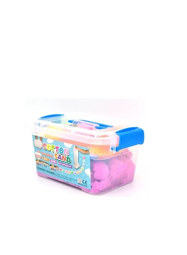 Kiko Compressible and stretchable magic sand toy with accessories multi-colored - Image 3