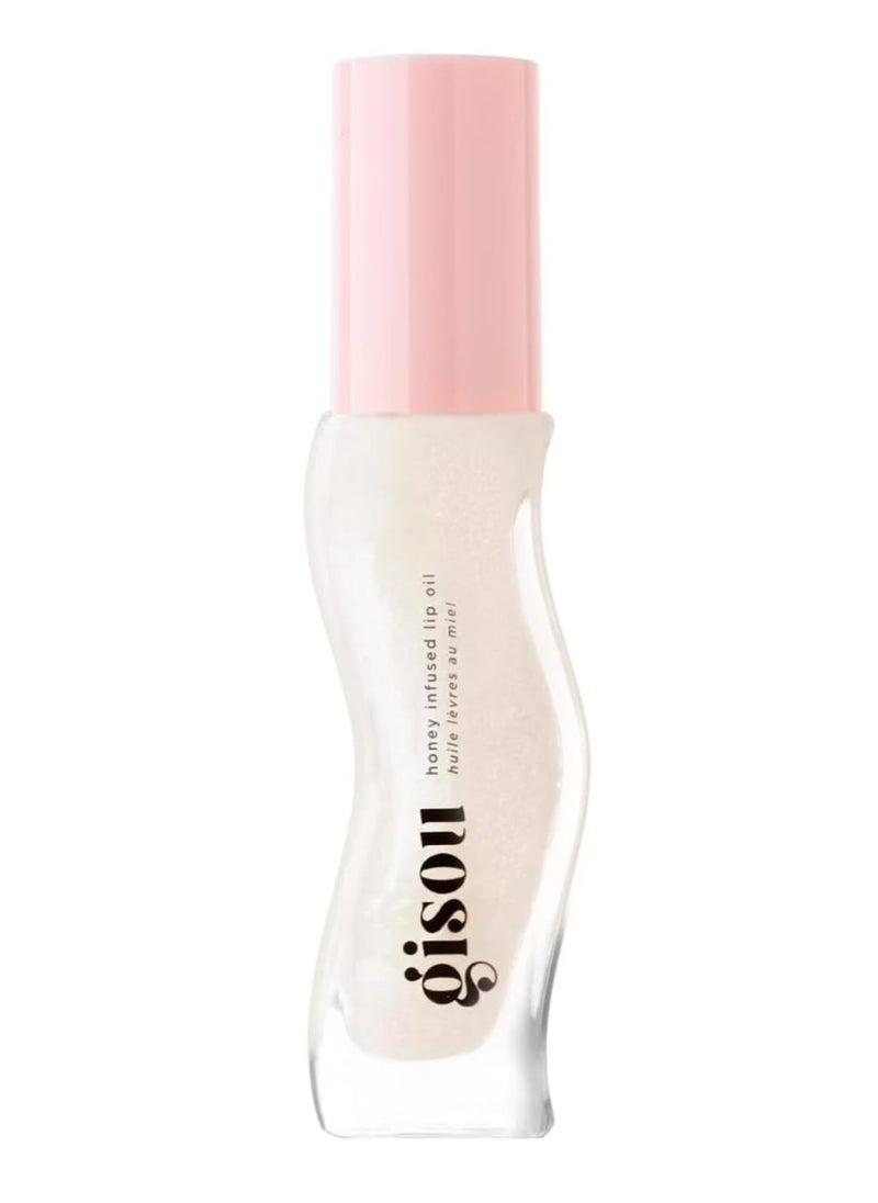 Gisou Gisoo Honey Rich Lip Oil, Coconut Frost, 8 ml  - Image 2