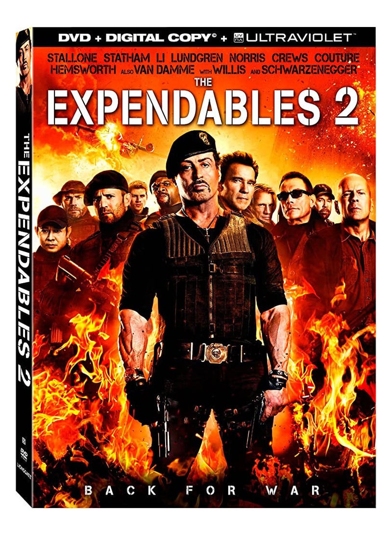 The Expendables 2 - DVD - Arabic Subtitle Included