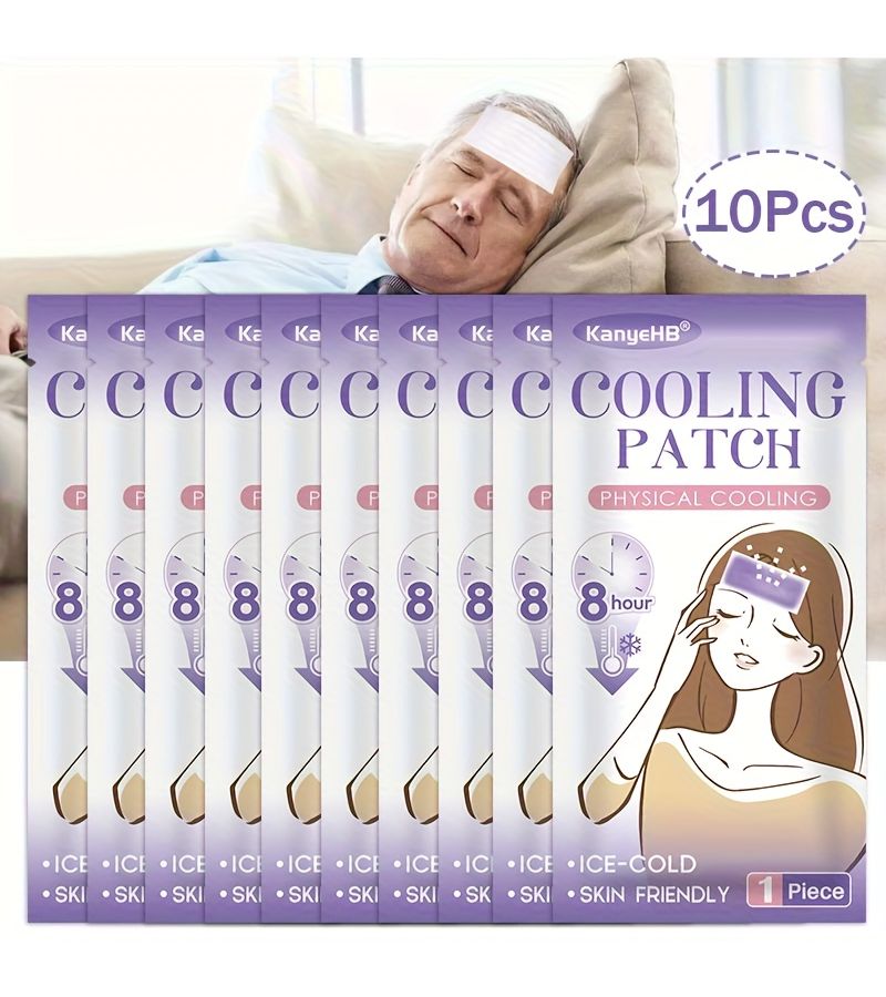 10 Cooling Gel Patches For Outdoor Work Driving Phone Cooling Essential Outdoor Use - Image 1