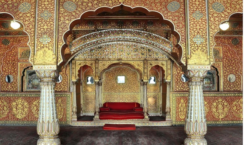 Backdropon خلفيات تصوير فنية عتيقة لعمارة القصور الداخلية طبيعة ستارة قماش خلفية عيد ميلاد خلفية دائمة لزينة كشك التصوير بحجم 5 أقدام ارتفاع و 8 أقدام عرض (5 * 8) - Image 1