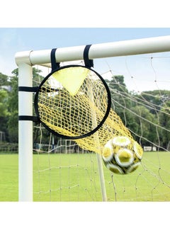 Gonice Football Goal Football Target And Bag - 2 IN 1 Football Net, 60cm Soccer Target Goal Football Kicking Net With Adjustable Straps, Football Throwing Target For Kids Adults, Soccer Training Equipment  - Image 1