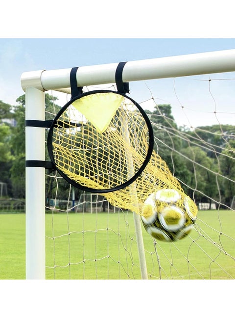 Football Goal Football Target And Bag - 2 IN 1 Football Net, 60cm Soccer Target Goal Football Kicking Net With Adjustable Straps, Football Throwing Target For Kids Adults, Soccer Training Equipment