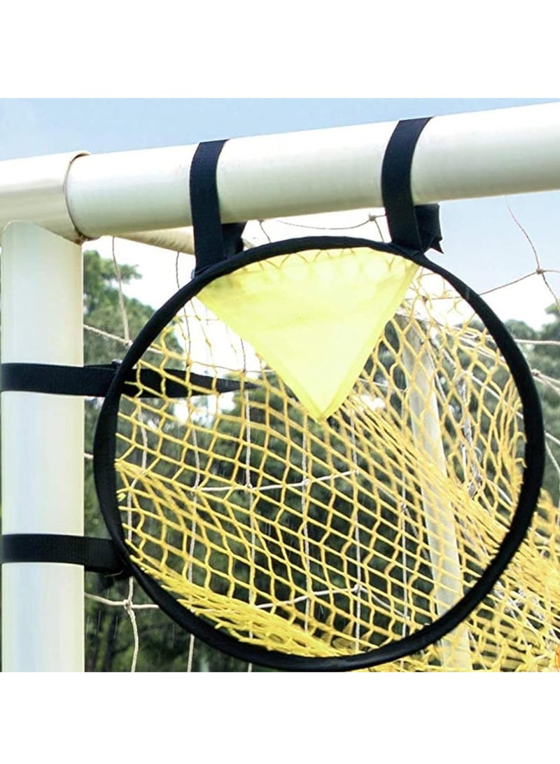 Gonice Football Goal Football Target And Bag - 2 IN 1 Football Net, 60cm Soccer Target Goal Football Kicking Net With Adjustable Straps, Football Throwing Target For Kids Adults, Soccer Training Equipment - Image 3