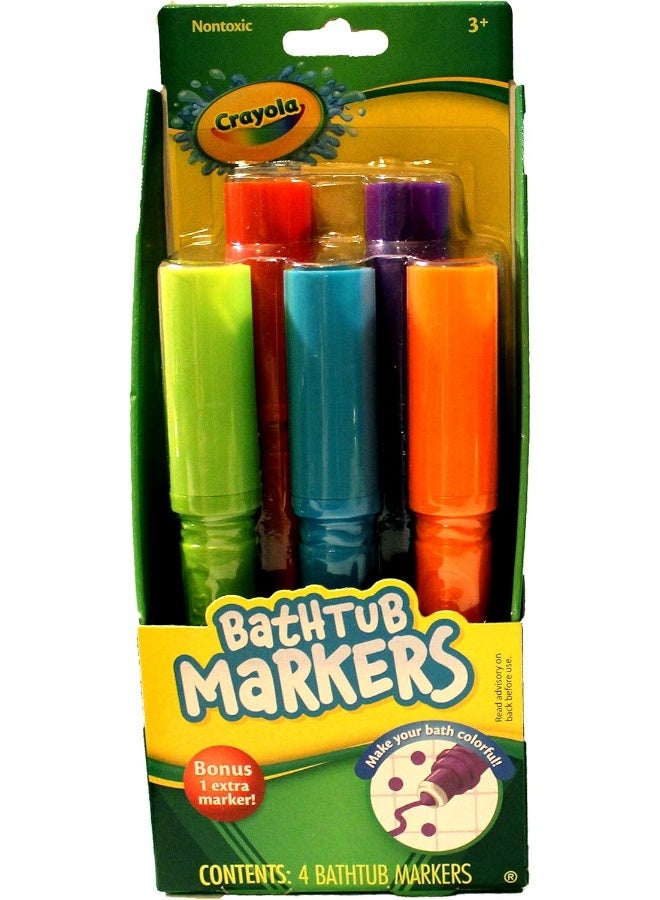 Crayola Crayola Bath Time Fun Bundle Including Bathtub Markers, Bathtub Crayons and Bath Squirters  - Image 2