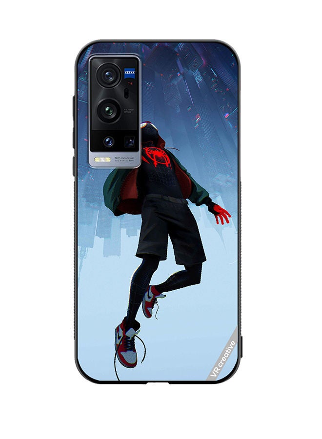 VR CREATIVE Protective Case Cover For Vivo X60 Pro Plus Spiderman Design Multicolour - Image 1
