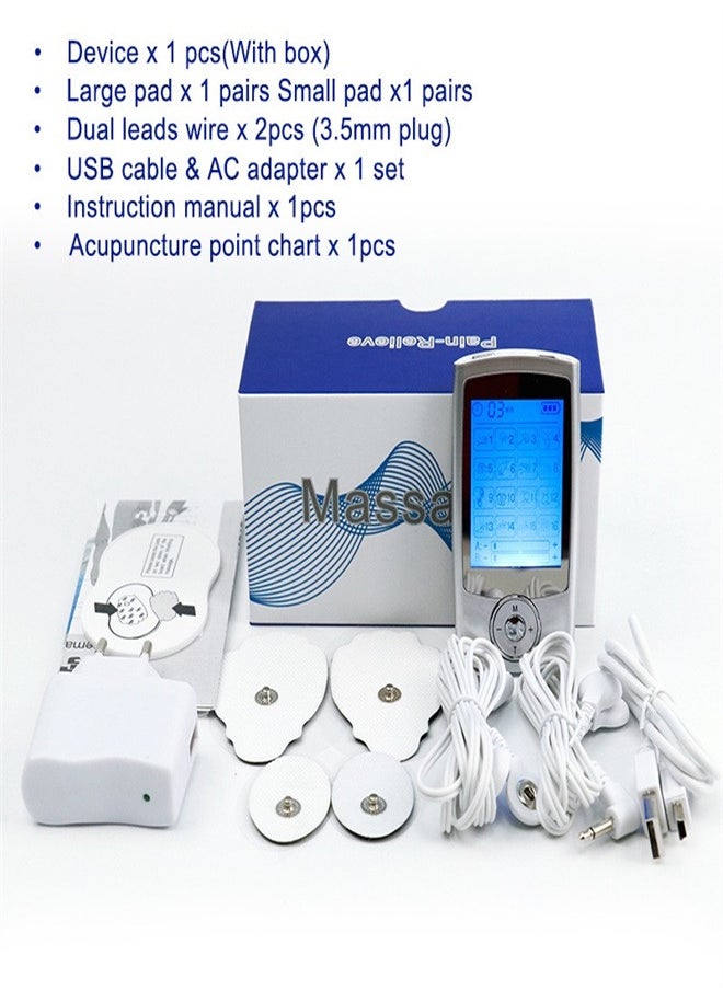 Beauenty Rechargeable TENS Unit Muscle Stimulator 16 Modes Gen TENS Machine with 4 pcs Electrode Pads for Pain Relief  - Image 2