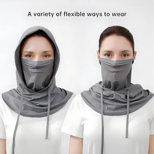 Cmonie 3 Pack Balaclava Sun UV Protection Hood Breathable Full Head Mask Face Cover for Men Women Motorcycle Cycling Fishing (Multi) - Image 5