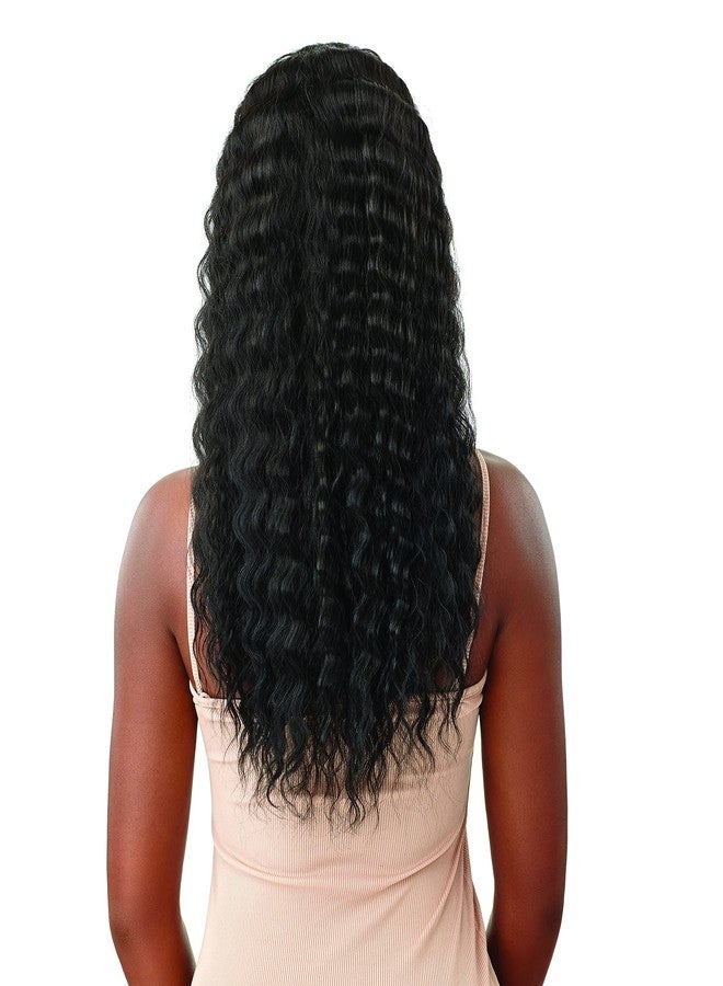 أوتر قبعة شعر مستعار نصفية من Outre Quick Weave، شعر مستعار مسطح من GEMINA (2) - Image 3