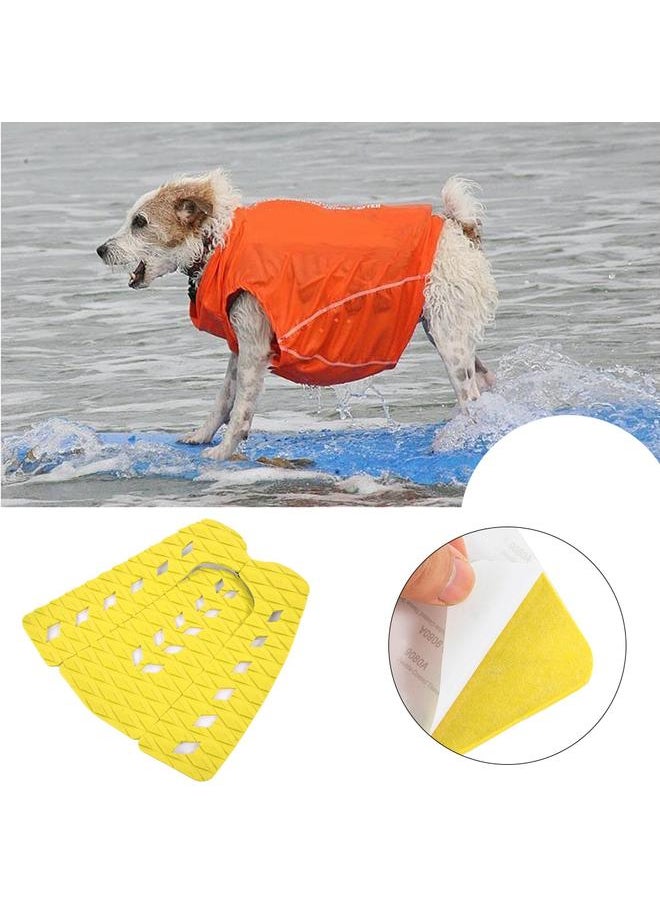 Thoraya - EVA Anti slip Stomp Pad with Squarea Hole for Surfboard Shortboard Longboard Skimboard(yellow) - Image 1