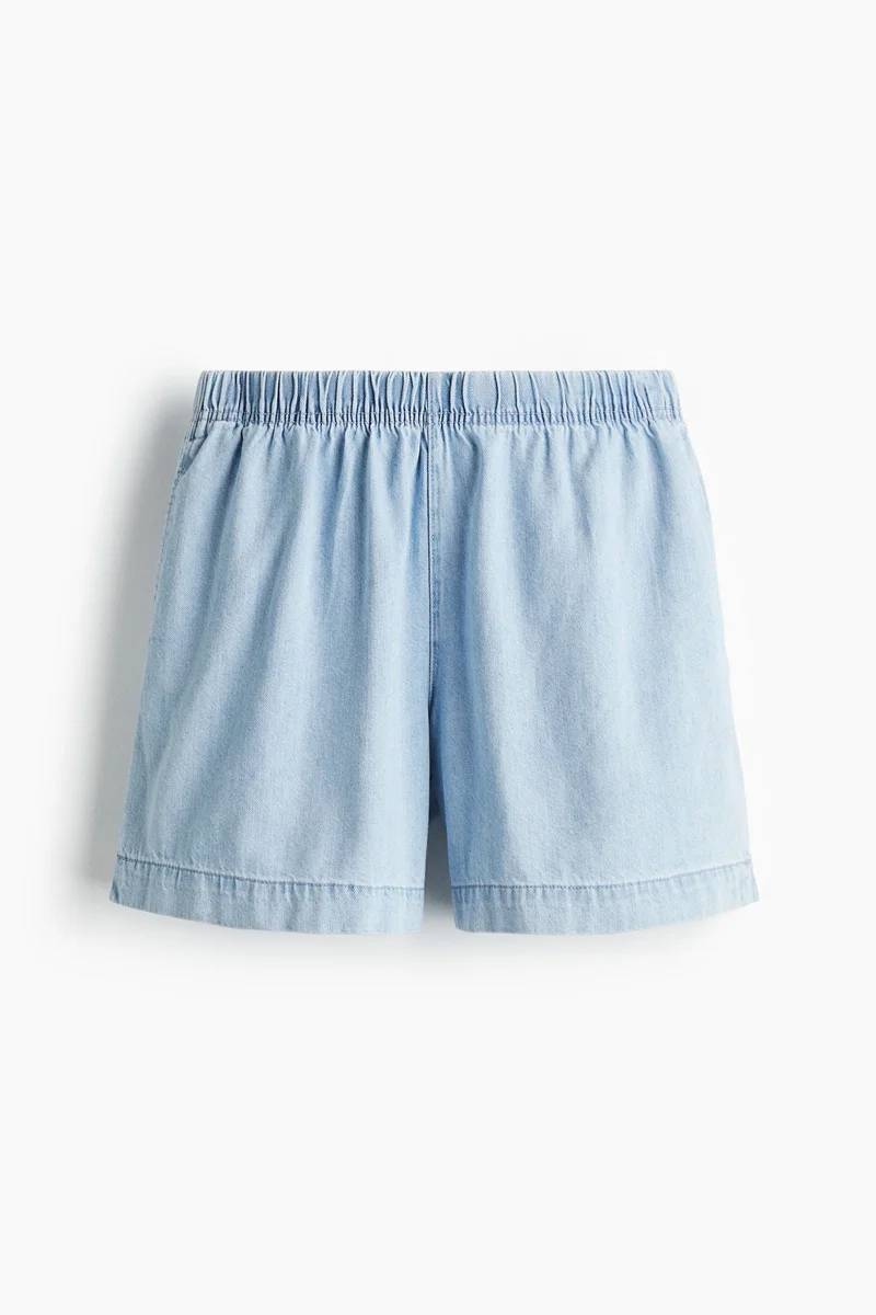 H&M Denim pull-on shorts