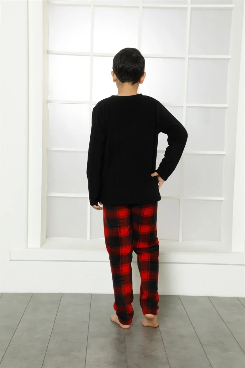 اكبينيز Welsoft Polar Children's Pajama Set 4634