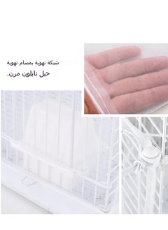 General Elastic Pet Cage Netting Seed Catcher by White Bird Cage Net and Seed Catcher  - Image 5