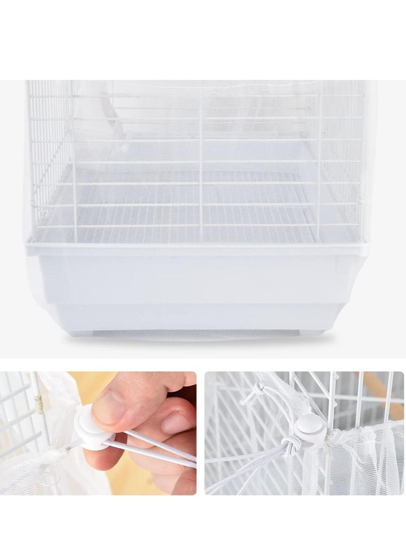 General - Elastic Pet Cage Netting Seed Catcher by White Bird Cage Net and Seed Catcher - Image 1