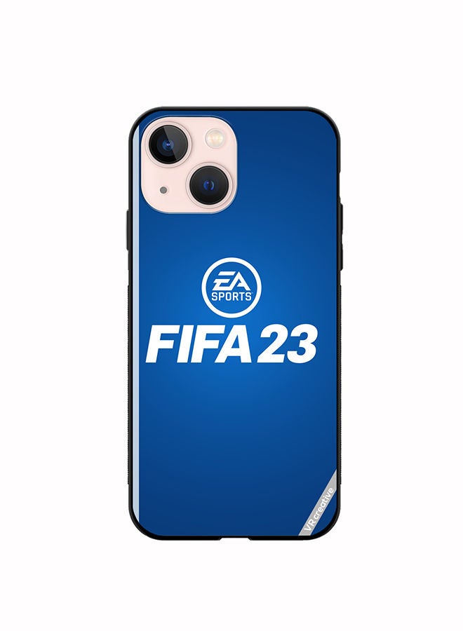 VR CREATIVE Protective Case Cover For Apple iPhone 14 Plus Fifa 23 Blue Ea Design Multicolour - Image 1