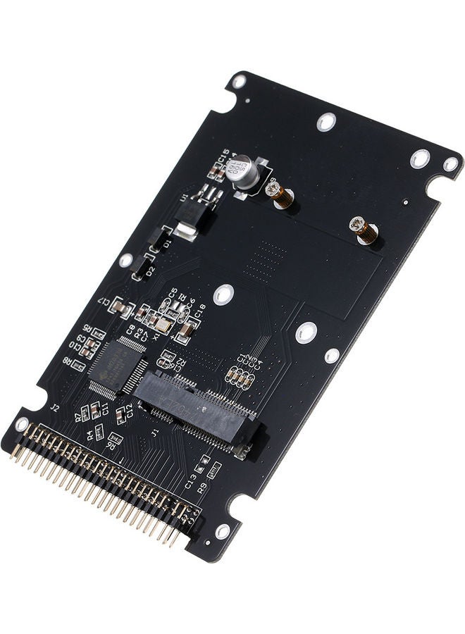 mSATA To 2.5 44Pin IDE Converter Adapter Black - Image 1