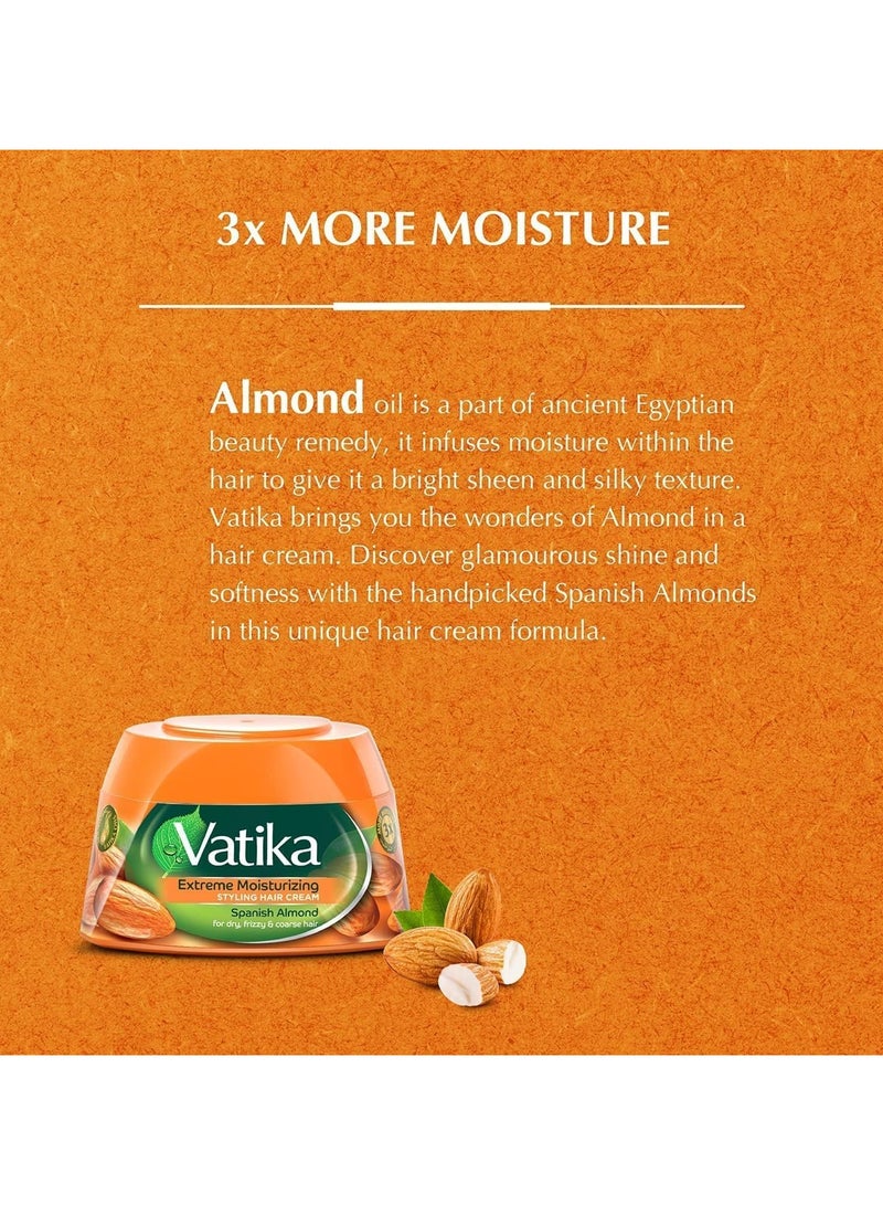 VATIKA Almond hair cream 140ml - Image 3