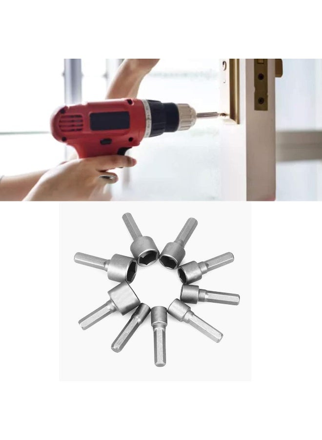 HORUSDY 9Pcs Nut setter Set 5mm - 13mm - Hex Shank Magnetic Nut Driver Bit Kit, Chrome Vanadium Steel Socket Adapter for Electric Drill, Power Screwdrivers & Impact Use SDY-94168 - Image 5