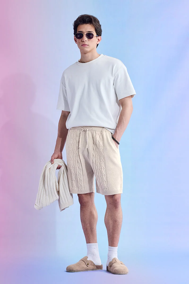 SNITCH شورتات محبوكة بقصة مريحة من يوتوبيا