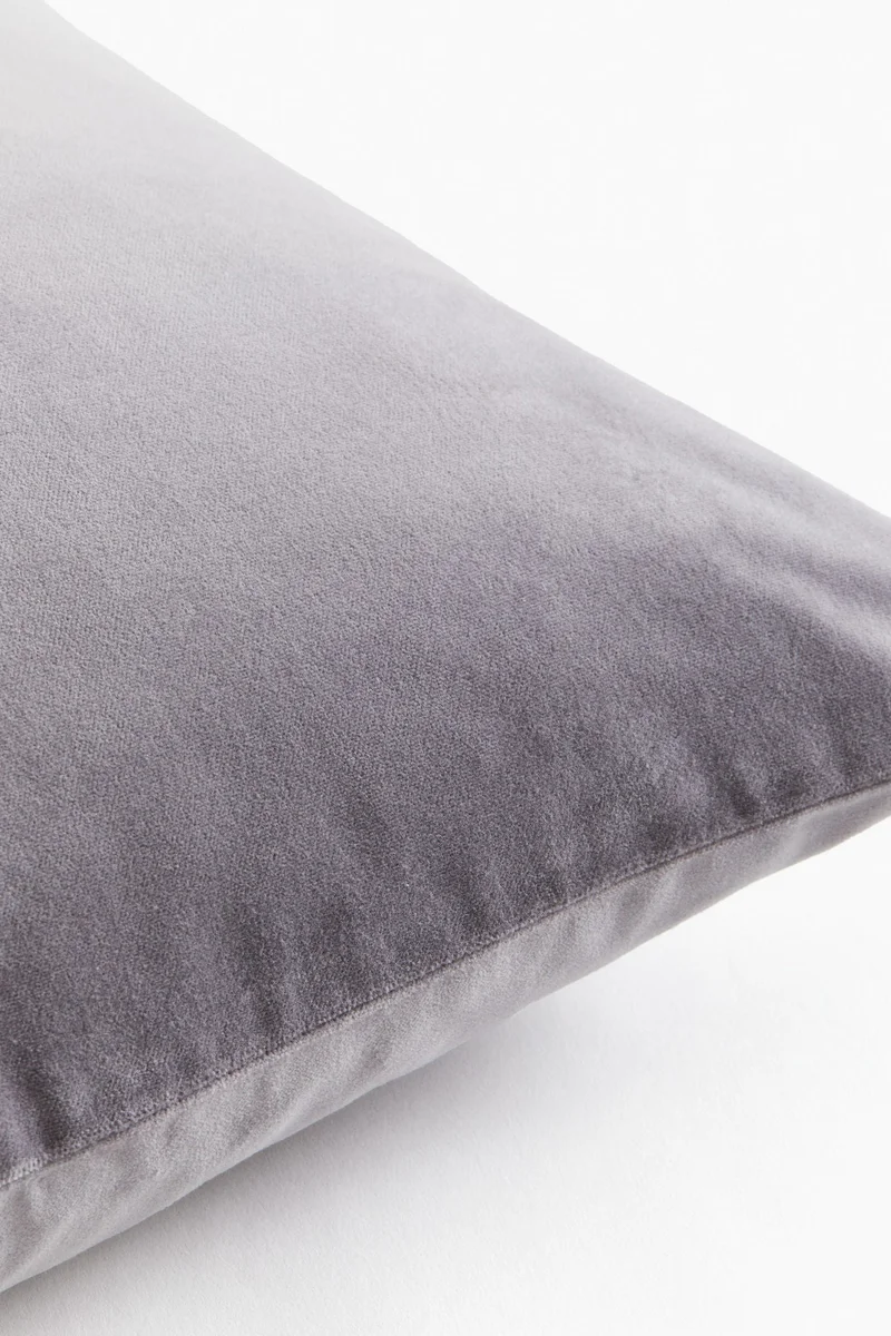 H&M Cotton velvet cushion cover