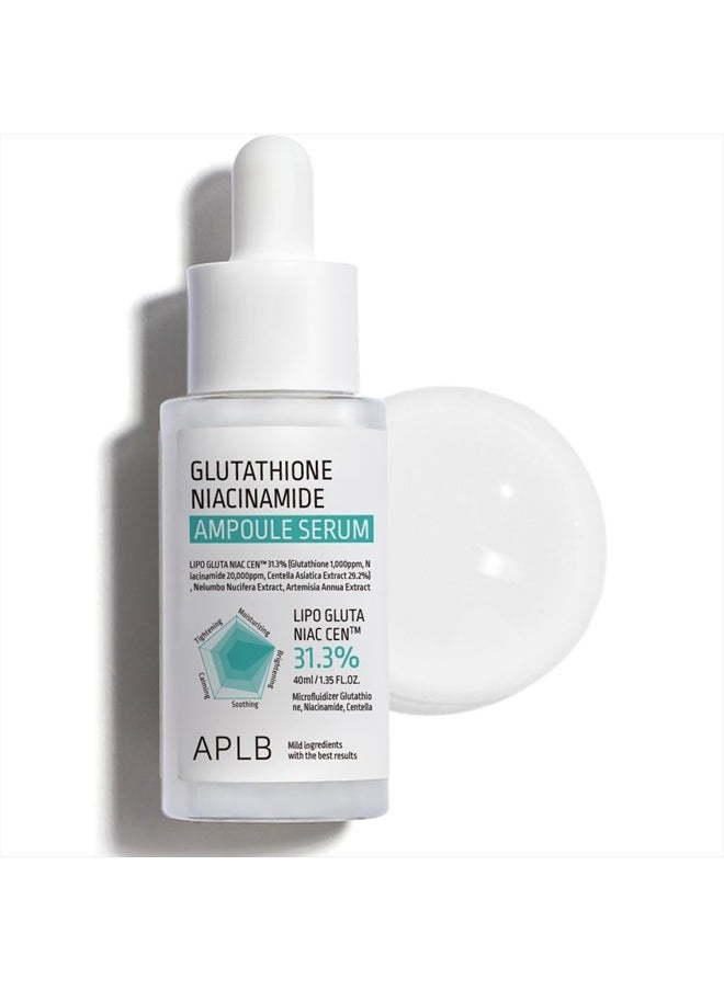 APLB - Glutathione Niacinamide Ampoule Serum  1.35 fl oz (40 ml) - Image 1