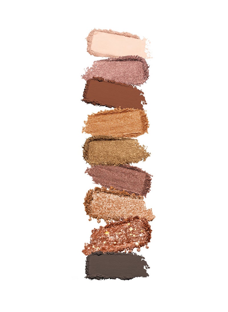 KIKO MILANO - Glamour Multi Finish Eyeshadow Palette 02 Earth Tones - Image 1