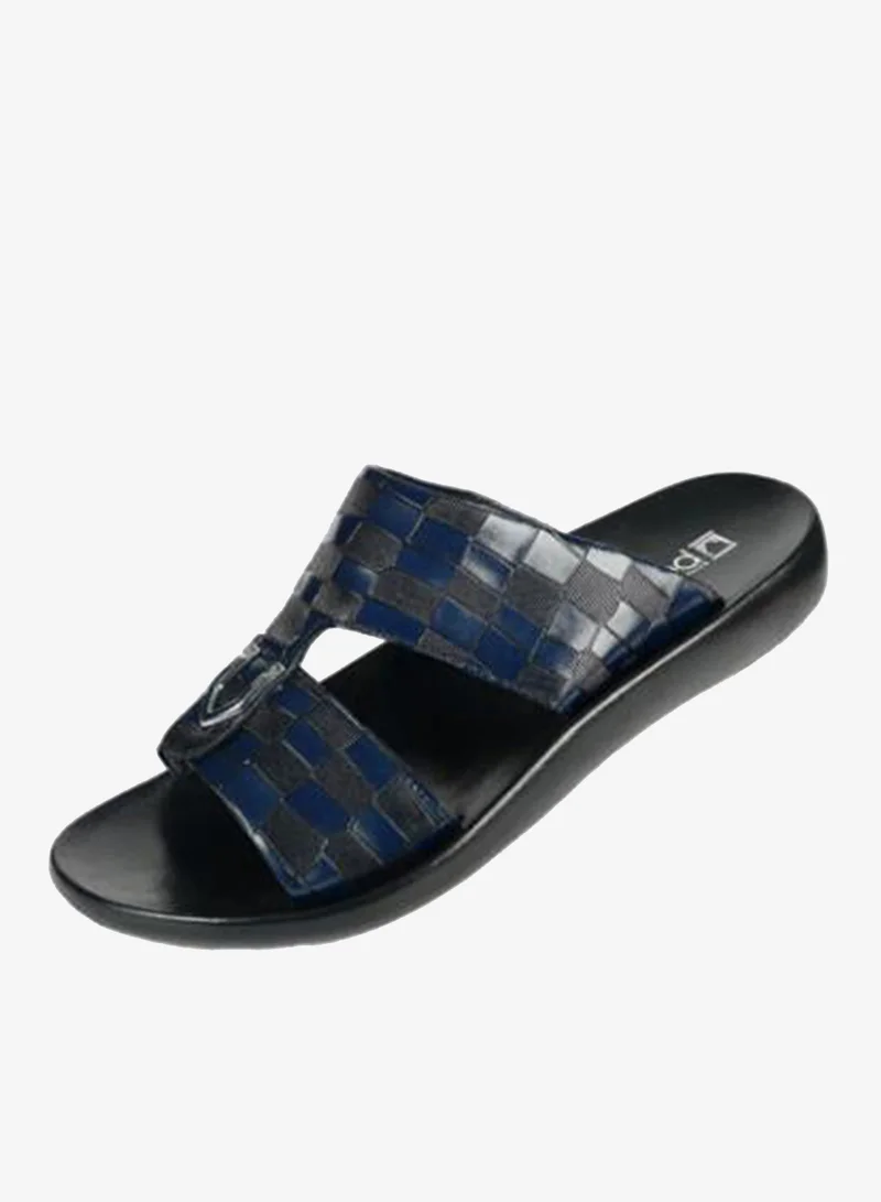 008-3556 Barjeel Mens Arabic Sandals 63092 Navy