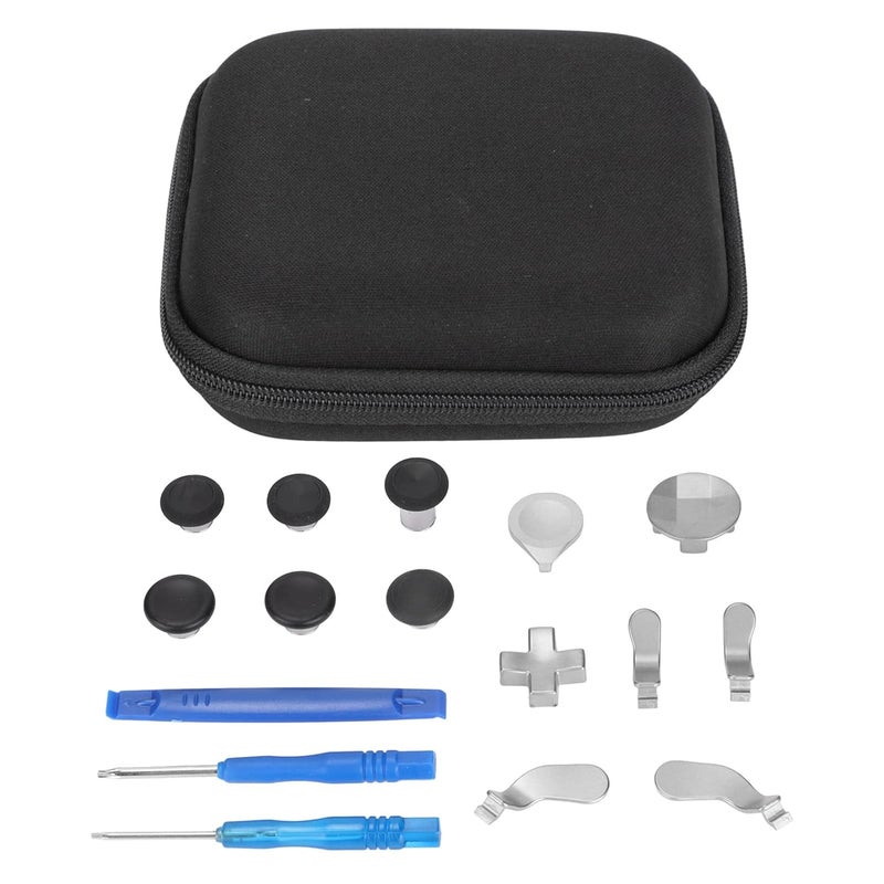 13 in 1 Metal Thumbsticks for One Series 2,Metal Mod 6 Swap Joystick,Paddles,D Pads,for Elite Series 2 Controller Accessory Parts,Game Accessory Replacement - Image 1