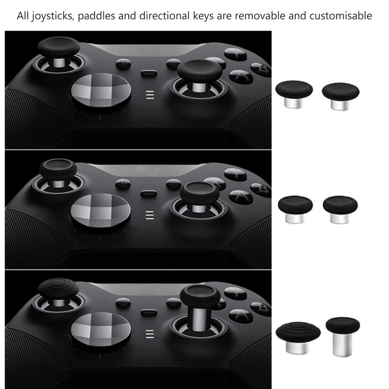 13 in 1 Metal Thumbsticks for One Series 2,Metal Mod 6 Swap Joystick,Paddles,D Pads,for Elite Series 2 Controller Accessory Parts,Game Accessory Replacement - Image 4