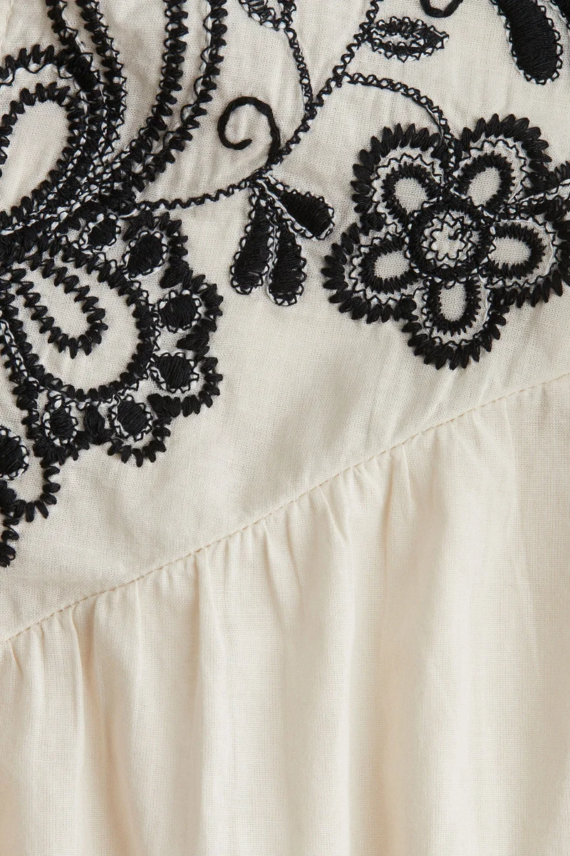 H&M Embroidered blouse