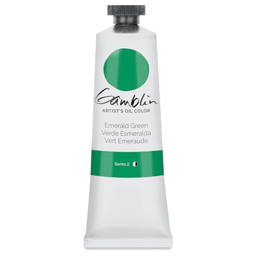 Gamblin Emerald Green Artist Oil 37Ml - Image 3