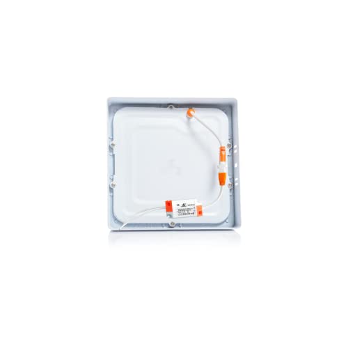 D'Mak 15 Watt Square LED Surface Panel Light Cool White (Pack of 1) - Image 5