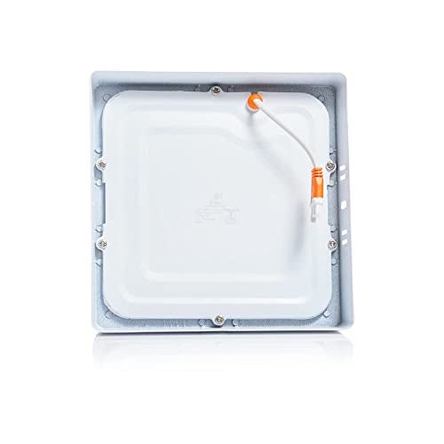 D'Mak 15 Watt Square LED Surface Panel Light Cool White (Pack of 1) - Image 3