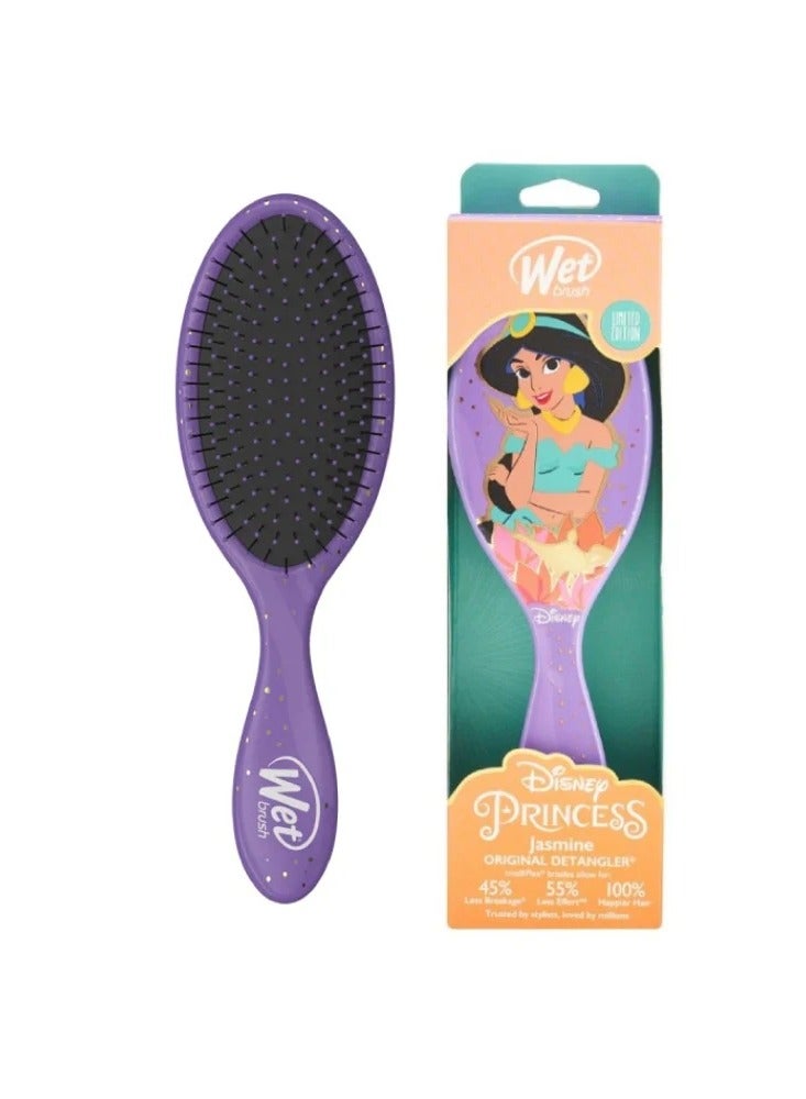 Wet Brush Original Detangler Brush  Jasmine Ultimate Princess Celebration  All Hair Types  UltraSoft Bristles Glide Through Tangles with Ease  PainFree Comb for Men Women Boys  Girls - Image 3
