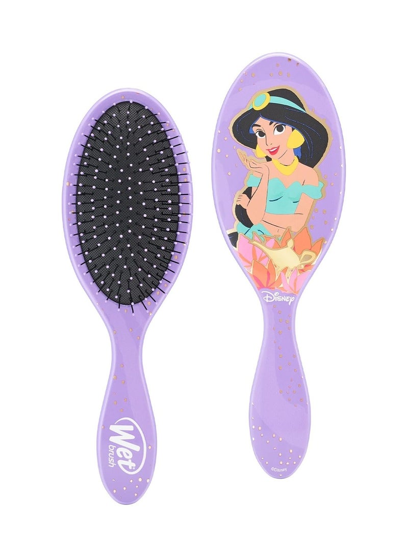 Wet Brush Original Detangler Brush  Jasmine Ultimate Princess Celebration  All Hair Types  UltraSoft Bristles Glide Through Tangles with Ease  PainFree Comb for Men Women Boys  Girls - Image 1