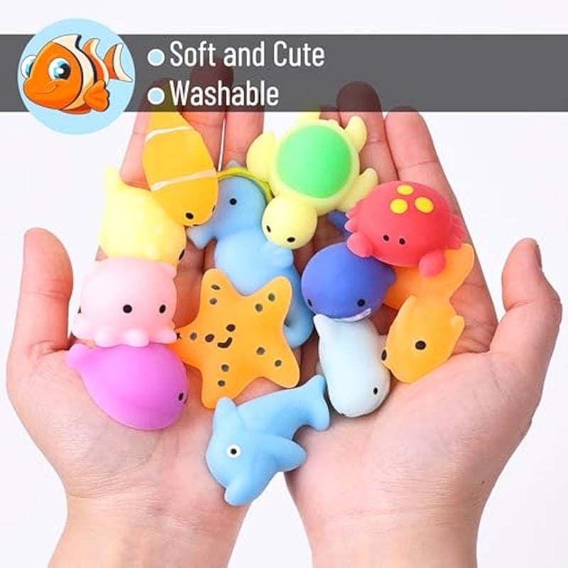 - Squishy Toys for Kids, 12 pcs, Squishy Fidget Toys, Squishies for Kids, Squishys, Mini Squishies, Squishy Animals, Squishes, Squishy Party Favors, Mini Squishy Toys - Image 4