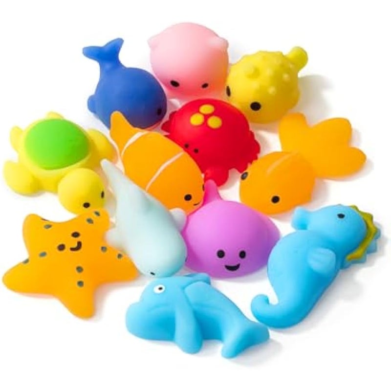- Squishy Toys for Kids, 12 pcs, Squishy Fidget Toys, Squishies for Kids, Squishys, Mini Squishies, Squishy Animals, Squishes, Squishy Party Favors, Mini Squishy Toys - Image 1