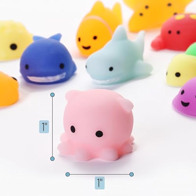 - Squishy Toys for Kids, 12 pcs, Squishy Fidget Toys, Squishies for Kids, Squishys, Mini Squishies, Squishy Animals, Squishes, Squishy Party Favors, Mini Squishy Toys - Image 5