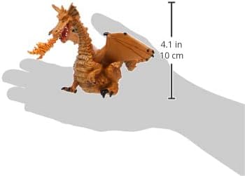 Papo HandPainted  Figurine The Enchanted World Gold Dragon with Flame 39095  Collectible  for Children  Suitable for Boys and Girls  from 3 Years Old - Image 5