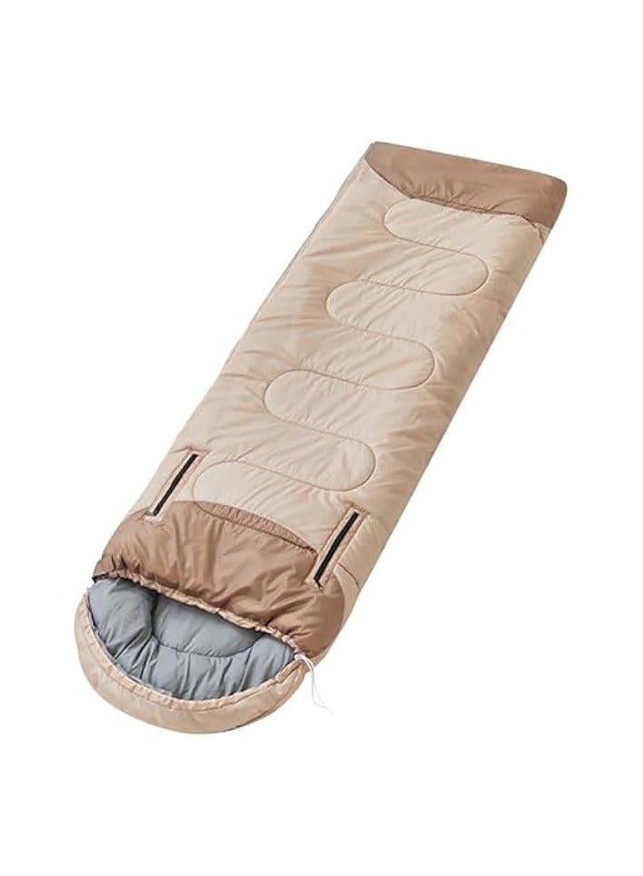 erorex Camping Sleeping Bag Wearable Large Sleeping Bags with Arm Zipper Holes Hollow Cotton Filling Cold Weather & Warm Sleeping Bag for Camping Hiking Backpacking Outdoor Travel 